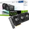 PNY NVIDIA GeForce RTX™ 5070 OC Triple Fan, Graphics Card (12GB GDDR7, 192-bit, Boost Speed: 2587 MHz, SFF-Ready, PCIe® 5.0, HDMI®/DP 2.1, 2.4-Slot, NVIDIA Blackwell Architecture, DLSS 4)